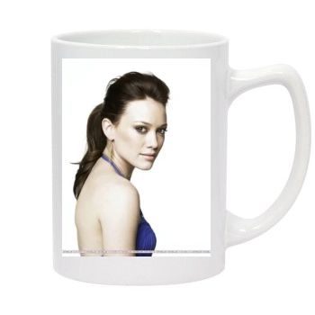 Hilary Duff 14oz White Statesman Mug