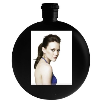 Hilary Duff Round Flask