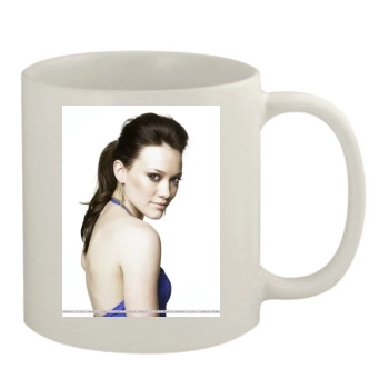 Hilary Duff 11oz White Mug