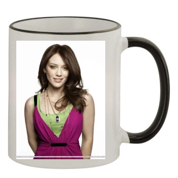 Hilary Duff 11oz Colored Rim & Handle Mug