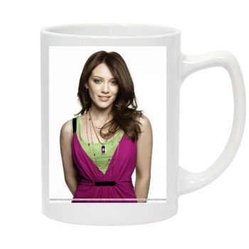 Hilary Duff 14oz White Statesman Mug