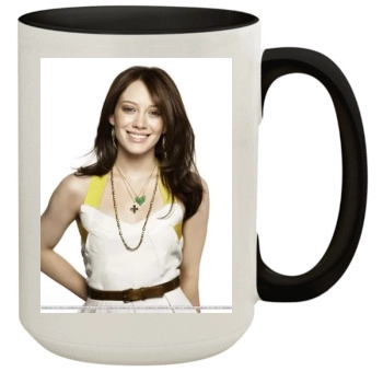 Hilary Duff 15oz Colored Inner & Handle Mug