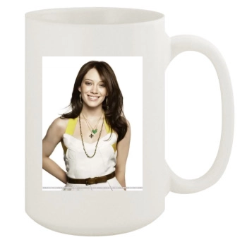 Hilary Duff 15oz White Mug