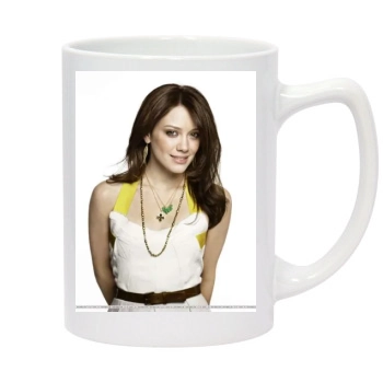 Hilary Duff 14oz White Statesman Mug