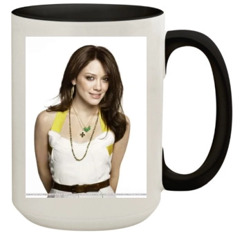 Hilary Duff 15oz Colored Inner & Handle Mug