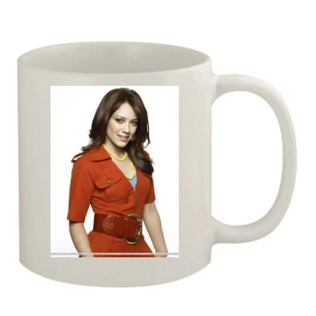 Hilary Duff 11oz White Mug