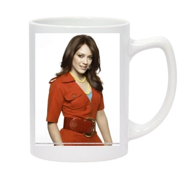 Hilary Duff 14oz White Statesman Mug