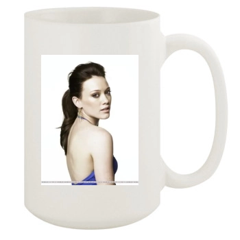 Hilary Duff 15oz White Mug