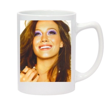 Hilary Duff 14oz White Statesman Mug