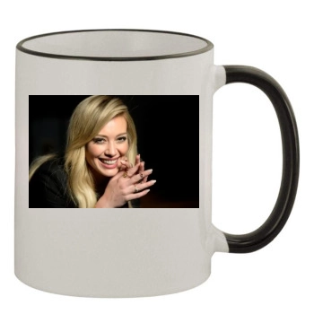 Hilary Duff 11oz Colored Rim & Handle Mug