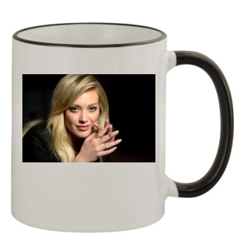 Hilary Duff 11oz Colored Rim & Handle Mug