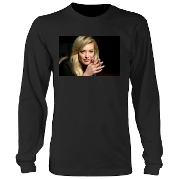 Hilary Duff Men's Heavy Long Sleeve TShirt