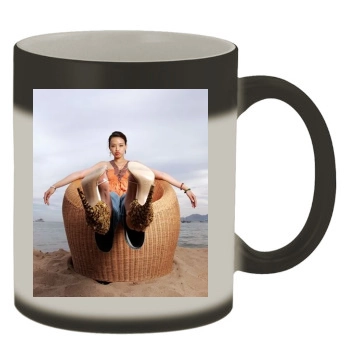 Shu Qi Color Changing Mug