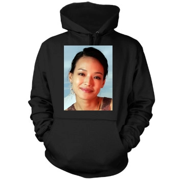 Shu Qi Mens Pullover Hoodie Sweatshirt