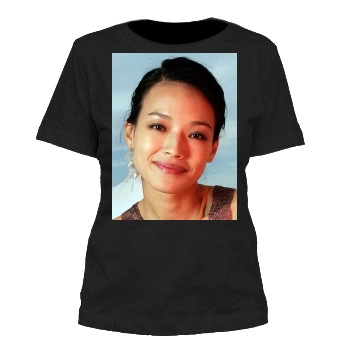 Shu Qi Women's Cut T-Shirt