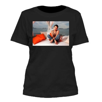 Shu Qi Women's Cut T-Shirt