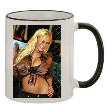 Shyla Stylez 11oz Colored Rim & Handle Mug