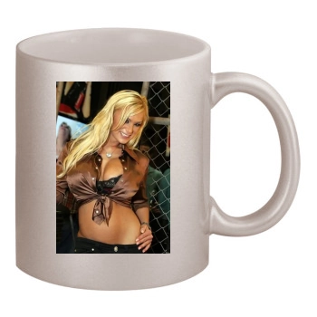 Shyla Stylez 11oz Metallic Silver Mug