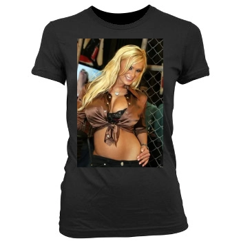 Shyla Stylez Women's Junior Cut Crewneck T-Shirt