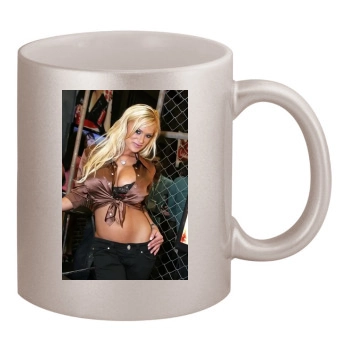 Shyla Stylez 11oz Metallic Silver Mug