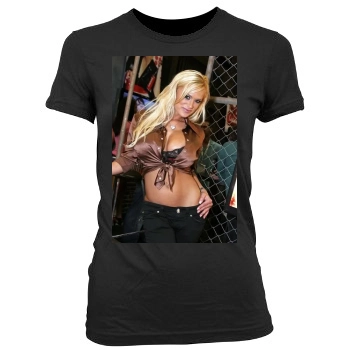 Shyla Stylez Women's Junior Cut Crewneck T-Shirt