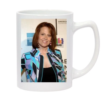 Sigourney Weaver 14oz White Statesman Mug