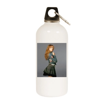 Skye Sweetnam White Water Bottle With Carabiner