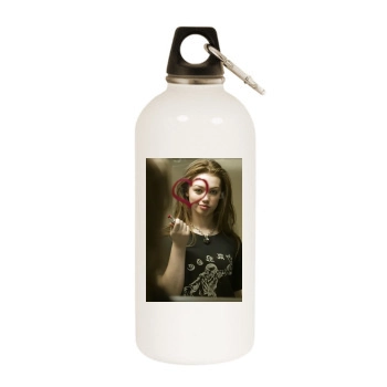 Skye Sweetnam White Water Bottle With Carabiner