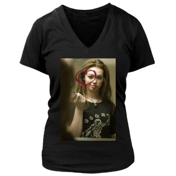 Skye Sweetnam Women's Deep V-Neck TShirt