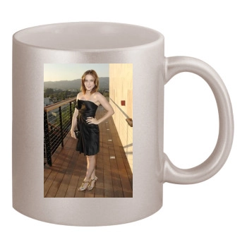 Sophia Bush 11oz Metallic Silver Mug