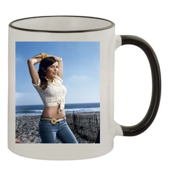 Sophia Bush 11oz Colored Rim & Handle Mug