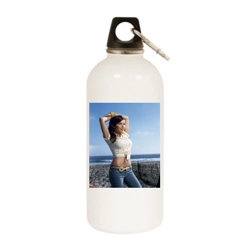 Sophia Bush White Water Bottle With Carabiner