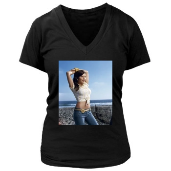 Sophia Bush Women's Deep V-Neck TShirt