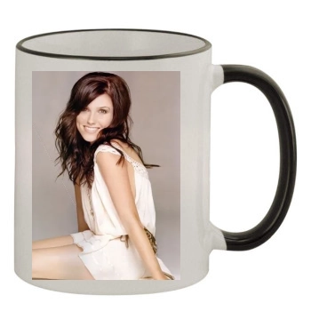 Sophia Bush 11oz Colored Rim & Handle Mug