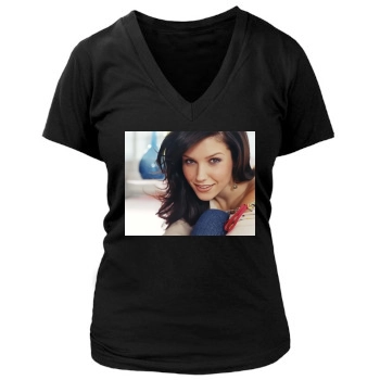 Sophia Bush Women's Deep V-Neck TShirt