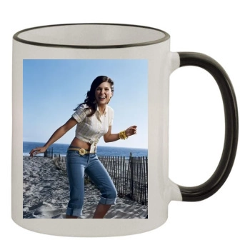 Sophia Bush 11oz Colored Rim & Handle Mug