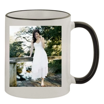 Sophia Bush 11oz Colored Rim & Handle Mug