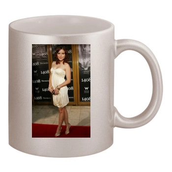 Sophia Bush 11oz Metallic Silver Mug