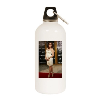 Sophia Bush White Water Bottle With Carabiner