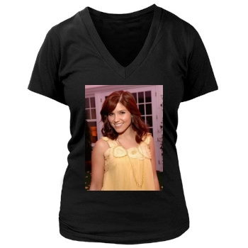 Sophia Bush Women's Deep V-Neck TShirt