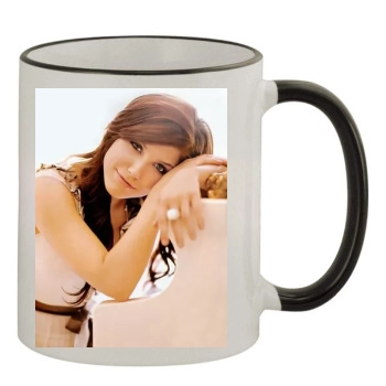 Sophia Bush 11oz Colored Rim & Handle Mug