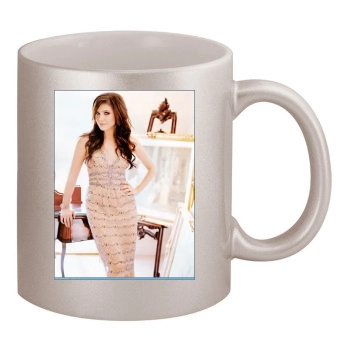 Sophia Bush 11oz Metallic Silver Mug