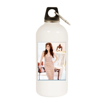 Sophia Bush White Water Bottle With Carabiner