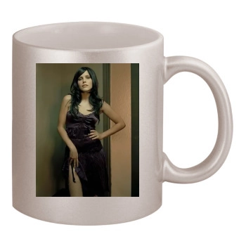 Sophia Bush 11oz Metallic Silver Mug