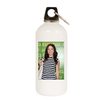 Sophia Bush White Water Bottle With Carabiner