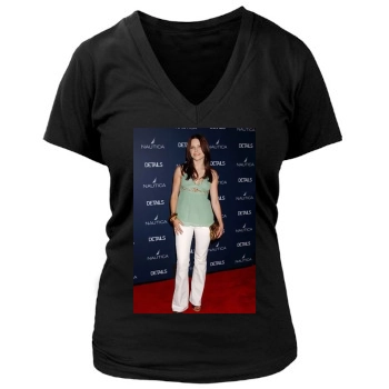 Sophia Bush Women's Deep V-Neck TShirt