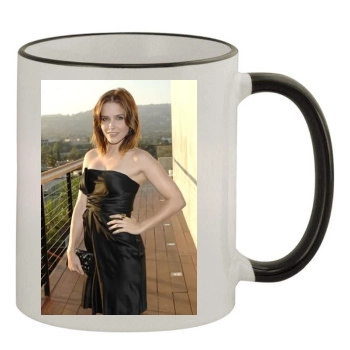 Sophia Bush 11oz Colored Rim & Handle Mug