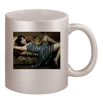 Sophia Bush 11oz Metallic Silver Mug