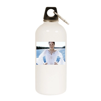 Sophia Bush White Water Bottle With Carabiner