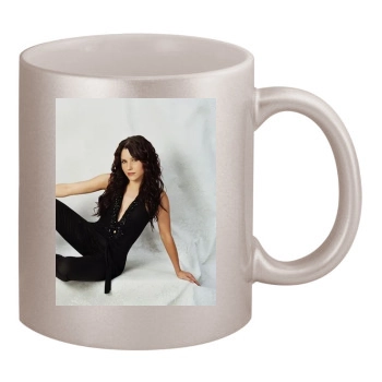 Sophia Bush 11oz Metallic Silver Mug